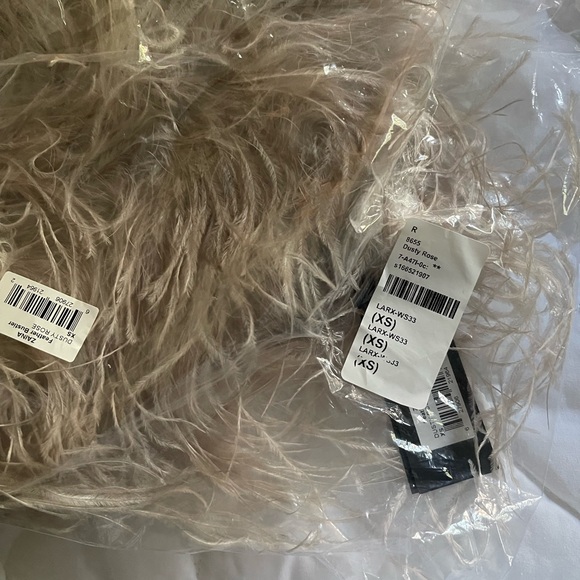 ZAINA Feather Bustier. XS - Picture 6 of 6